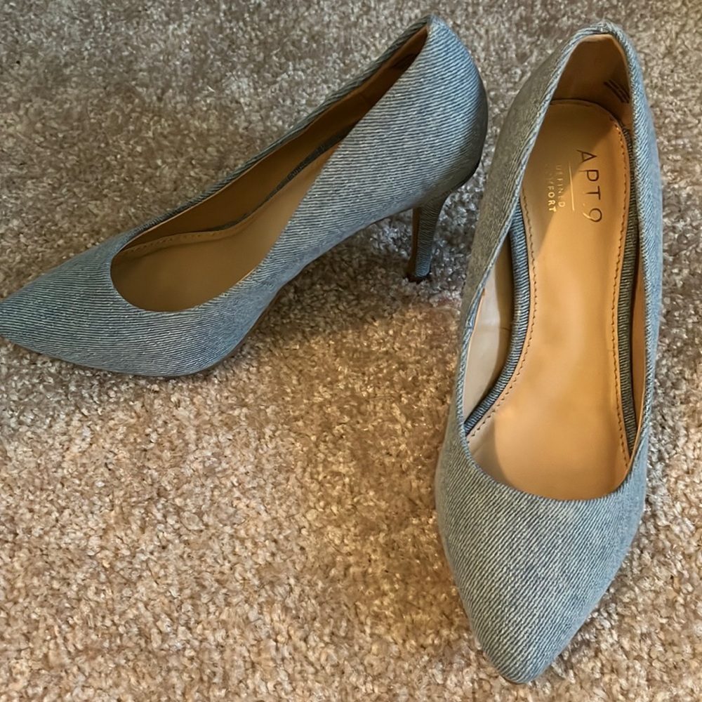Jean heels